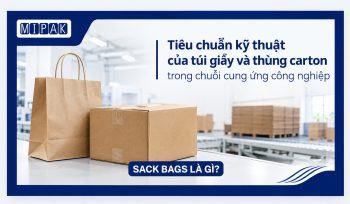 Tiêu chuẩn kỹ thuật của túi giấy và thùng carton trong chuỗi cung ứng công nghiệp
